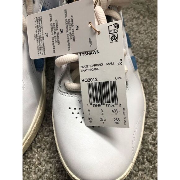 Adidas Tyshawn Skateboard Shoes Men’s Size 9.5 - Picture 4 of 6